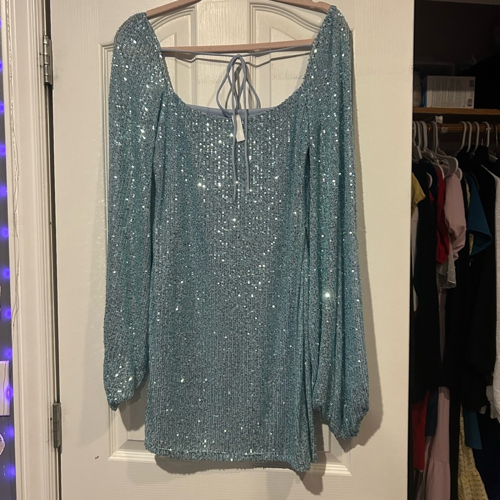 Lucy in the Sky Light Blue Dress
